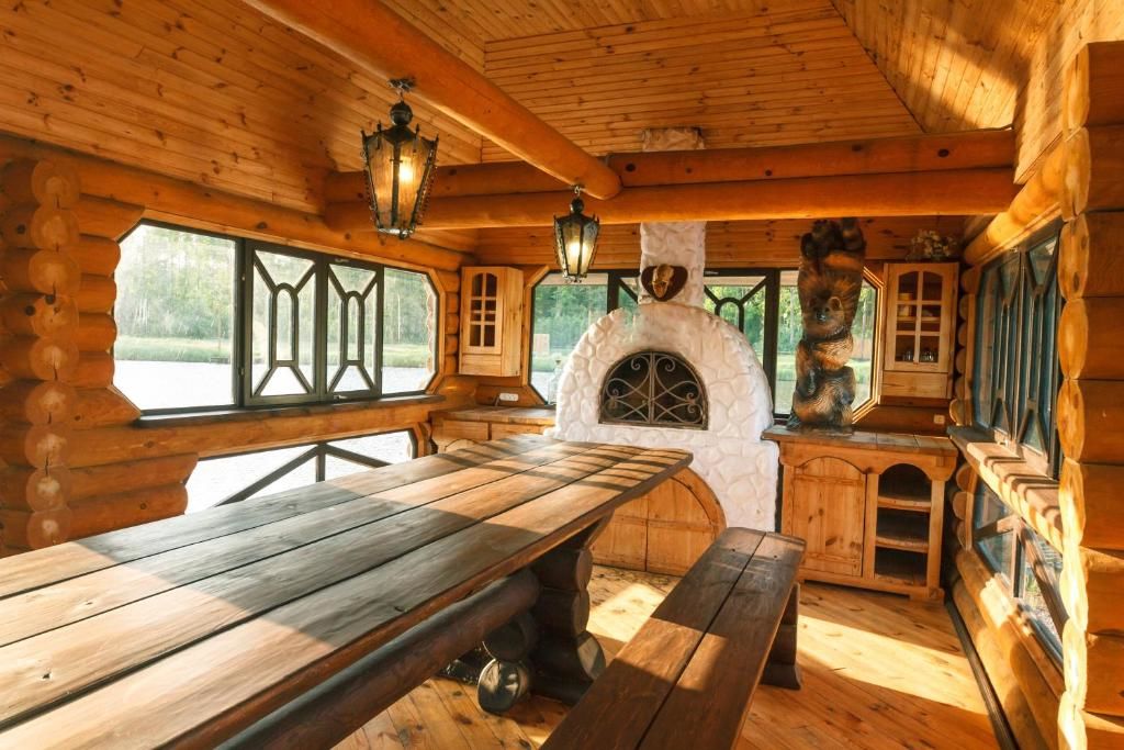 Загородные дома GuestHouse on the Lake with Bathhouse 70 km from Kiev Makariv-63