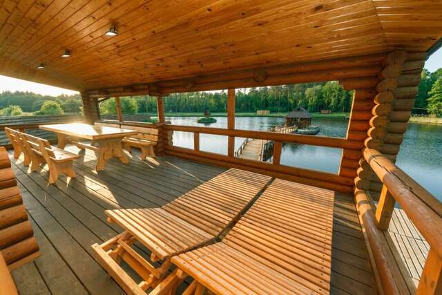 Загородные дома GuestHouse on the Lake with Bathhouse 70 km from Kiev Makariv-43